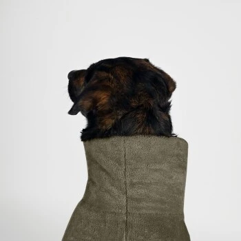 THE DOG IDEA Bademantel Every Khaki XXXS 4 THE DOG IDEA Bademantel Every Khaki XXXS – Bild 4