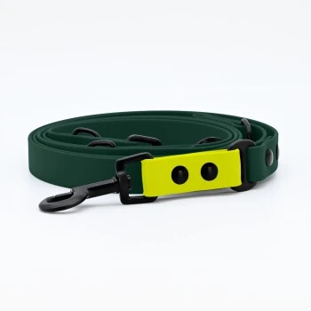 THE DOG IDEA Biothane Hundeleine Dunkelgrün 1 THE DOG IDEA Biothane Hundeleine Dunkelgrün