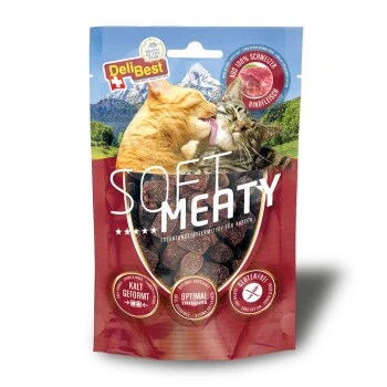 DeliBest Soft Meaty 4x100g Rind 1 DeliBest Soft Meaty 4x100g Rind