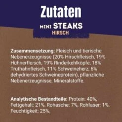 Adventuros Mini Steaks Hirsch 7x70g -Trixie Deutschland Verkaufs-Shop 1f4cb3dec5b97840b039a102f2e0087719fc49d3 bdbcf252639ee764aae40a0c3f8afb0add9f2422