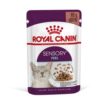 ROYAL CANIN SENSORY Feel In Soße Für Wählerische Katzen 12x85g 2 ROYAL CANIN SENSORY Feel In Soße Für Wählerische Katzen 12x85g – Bild 2
