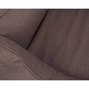 Knuffelwuff Orthopädisches Wasserabweisendes Hundebett Leon Aus Velours Mit Handwebcharakter Braun/ Grau M-L 4 Knuffelwuff Orthopädisches Wasserabweisendes Hundebett Leon Aus Velours Mit Handwebcharakter Braun/ Grau M-L – Bild 4