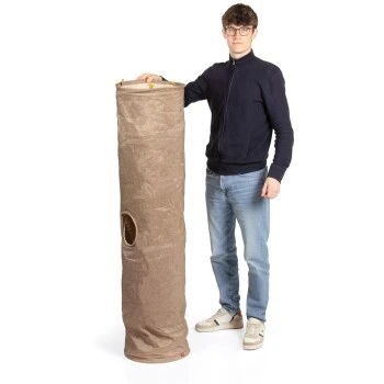 Canadian Cat Company Katzentunnel XXL Mit Kuschelfell Beige 7 Canadian Cat Company Katzentunnel XXL Mit Kuschelfell Beige – Bild 7