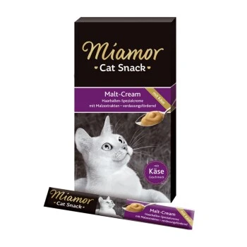 Miamor Cat Snack Malt Cream Mit Käse 66x15g 1 Miamor Cat Snack Malt Cream Mit Käse 66x15g