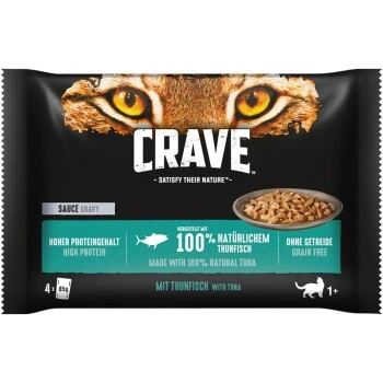 CRAVE Multipack Sauce 13x4x85g Thunfisch 1 CRAVE Multipack Sauce 13x4x85g Thunfisch