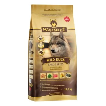 WOLFSBLUT Wild Duck Large Breed 12,5 Kg 1 WOLFSBLUT Wild Duck Large Breed 12,5 Kg
