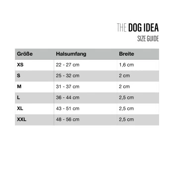 THE DOG IDEA Biothane Halsband Lavendel Schwarz S 2 THE DOG IDEA Biothane Halsband Lavendel Schwarz S – Bild 2