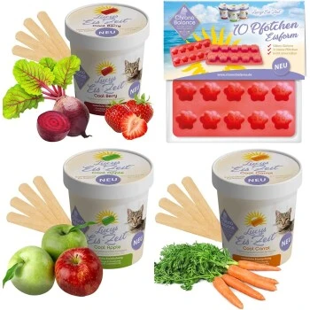 ChronoBalance Katzeneis Zum Selbermachen 3 Sorten + Form 1 ChronoBalance Katzeneis Zum Selbermachen 3 Sorten + Form