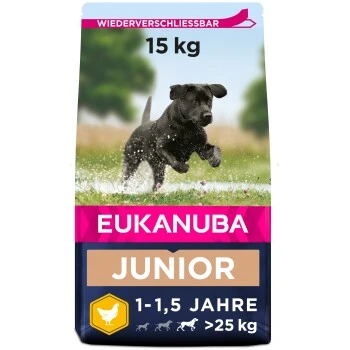EUKANUBA Junior Large Breed Huhn 15kg 1 EUKANUBA Junior Large Breed Huhn 15kg