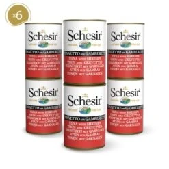 Schesir Adult 6x140g Thunfisch Mit Garnelen