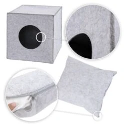 Lionto Katzenhöhle Aus Filz + Kissen - Regalhöhle Hellgrau -Trixie Deutschland Verkaufs-Shop 6e0643927846824ceee275749bce7b9d4904b95b 1657087 de DE dfa15b7ed9535d6d02496ce8bc5da43f80e81d13GWlv0l