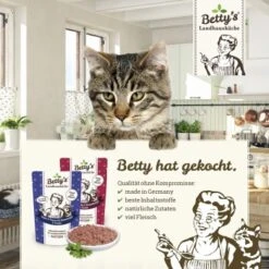 Betty's Landhausküche Geflügel Pur & Taurin 6 X 200g Für Katze 15 Betty's Landhausküche Geflügel Pur & Taurin 6 X 200g Für Katze -Trixie Deutschland Verkaufs-Shop 73c0d874ed3aafda32880bfe5084c7e190de3d38 39bee1a090464cd895bf41887d3c7005