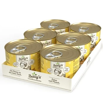 Betty's Landhausküche Geflügel Pur & Taurin 6 X 200g Für Katze 7 Betty's Landhausküche Geflügel Pur & Taurin 6 X 200g Für Katze – Bild 7