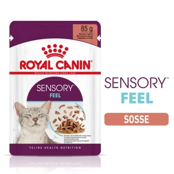ROYAL CANIN SENSORY Feel In Soße Für Wählerische Katzen 12x85g 1 ROYAL CANIN SENSORY Feel In Soße Für Wählerische Katzen 12x85g