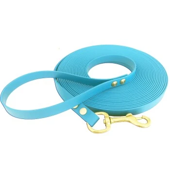 Bio-leine 25-35 Kg Schleppleine Biothane Azurblau 3 M 1 Bio-leine 25-35 Kg Schleppleine Biothane Azurblau 3 M