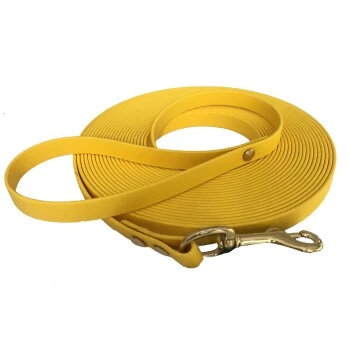 Bio-leine 25-35 Kg Schleppleine Biothane Gelb 3 M 1 Bio-leine 25-35 Kg Schleppleine Biothane Gelb 3 M
