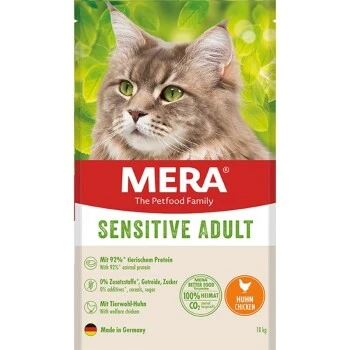 MERA Cats Sensitive Adult Huhn 10kg 1 MERA Cats Sensitive Adult Huhn 10kg