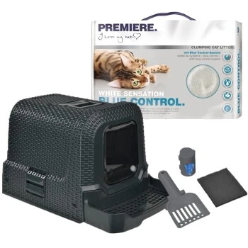 MORE FOR Erstausstattungsset Katzenhygiene Grau 1 MORE FOR Erstausstattungsset Katzenhygiene Grau