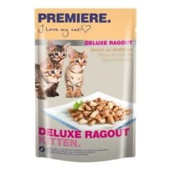 PREMIERE Deluxe Ragout Kitten Reich An Geflügel 22x85 G