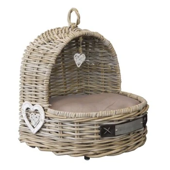 Happy House Katzenwiege Rattan 1 Happy House Katzenwiege Rattan