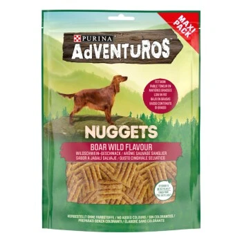Adventuros Nuggets Wildschwein 4x300g 1 Adventuros Nuggets Wildschwein 4x300g