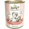 Betty's Landhausküche Huhn Mit Lachs & Borretschöl 6 X 400g Für Katze