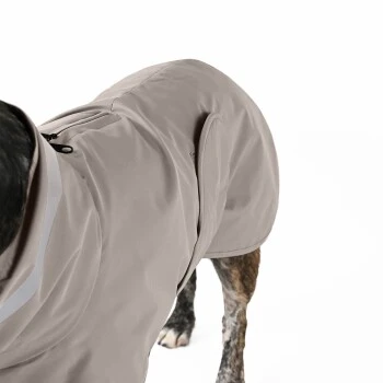 THE DOG IDEA Regenmantel Kayden Greige XXXS 6 THE DOG IDEA Regenmantel Kayden Greige XXXS – Bild 6