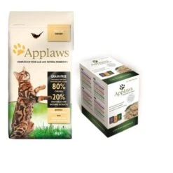 Applaws Adult Mischfütterungs-Set Applaws Adult Huhn 2kg + Applaws Multipack Adult Huhn Variation 12x70g