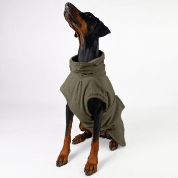 THE DOG IDEA Bademantel Every Khaki XXXS 3 THE DOG IDEA Bademantel Every Khaki XXXS – Bild 3
