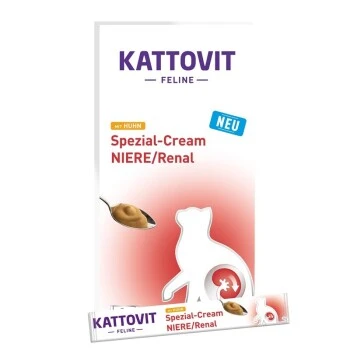 KATTOVIT Spezial-Cream Niere/Renal Mit Huhn 11x6x15g 1 KATTOVIT Spezial-Cream Niere/Renal Mit Huhn 11x6x15g