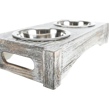 Trixie Napfhalter Shabby-Chic 2 Stück, 200 Ml 2 Trixie Napfhalter Shabby-Chic 2 Stück, 200 Ml – Bild 2