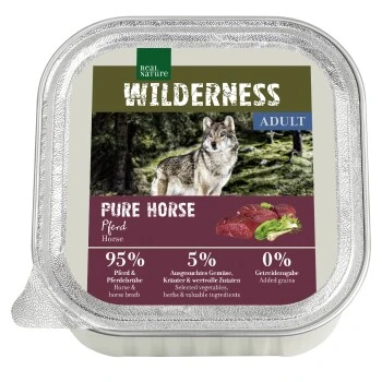 REAL NATURE WILDERNESS Adult 16x100g Pure Horse Pferd 1 REAL NATURE WILDERNESS Adult 16x100g Pure Horse Pferd