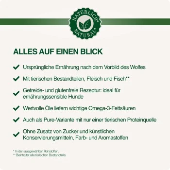 REAL NATURE Wilderness Junior Probierpaket 2x1kg 4 REAL NATURE Wilderness Junior Probierpaket 2x1kg – Bild 4