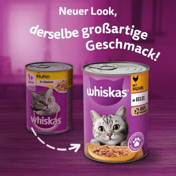 Whiskas Adult 1+ Gelee 12x400g Huhn 6 Whiskas Adult 1+ Gelee 12x400g Huhn – Bild 6