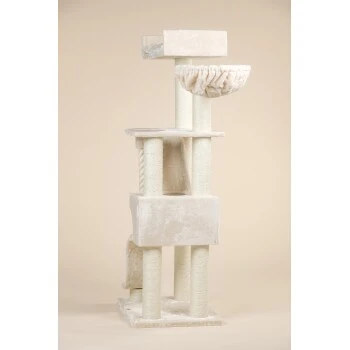 RHR Quality Kratzbaum Kilimandjaro De Luxe Cream Creme 3 RHR Quality Kratzbaum Kilimandjaro De Luxe Cream Creme – Bild 3